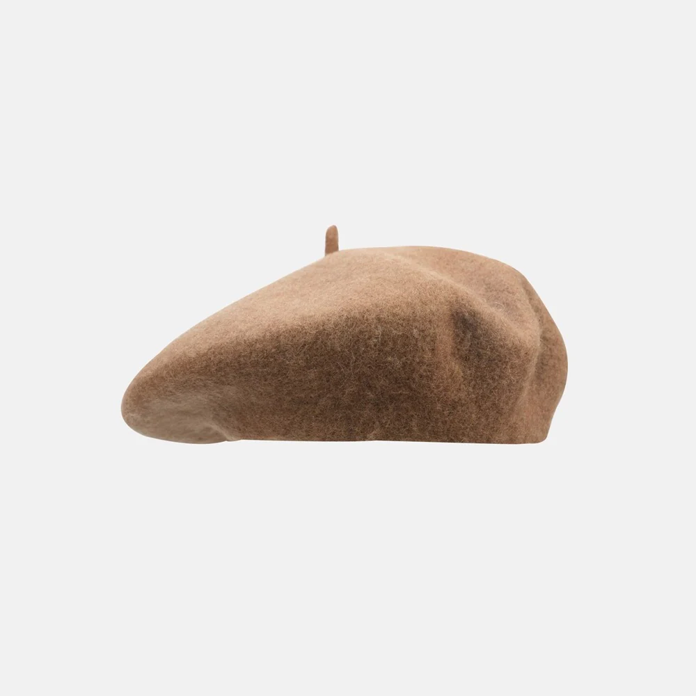 Wool French Beret Newsboy Hat Cap Winter Warm - Image 16