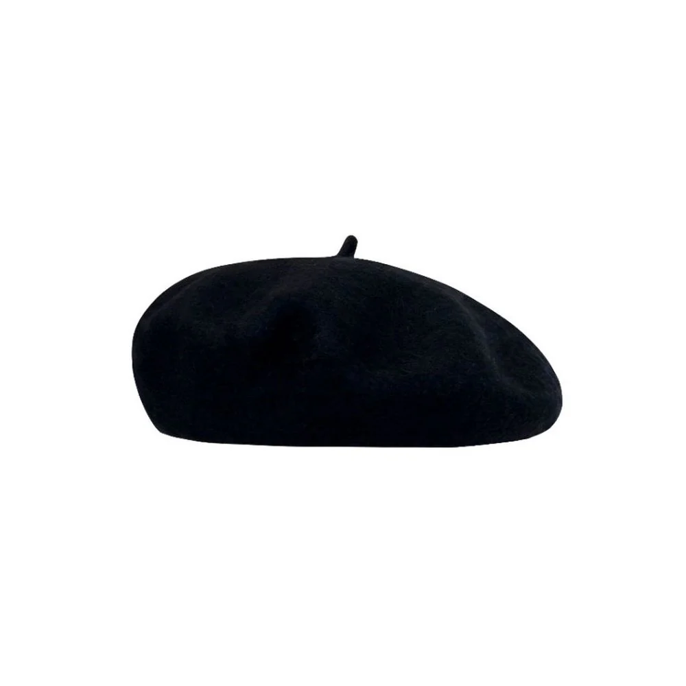 Wool French Beret Newsboy Hat Cap Winter Warm - Image 18