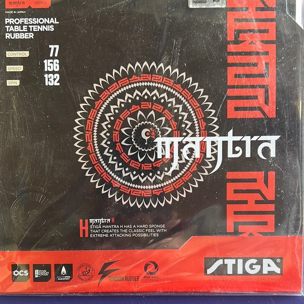 Stiga R1708Mantra Table Tennis Ping Pong Rubber - RED - Image 3