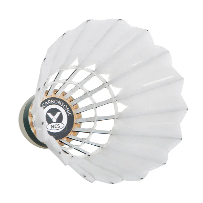 VICTOR 12 PCS Artificial Badminton New Carbonsonic Ball NCS Shuttlecock - Image 10