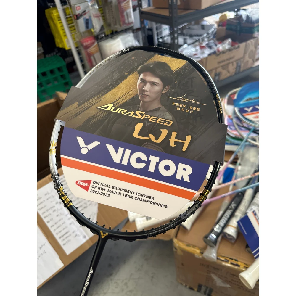 VICTOR Auraspeed ARS - LJH Speed Attacking Badminton Racquet 4U(83g)G6 - Image 8