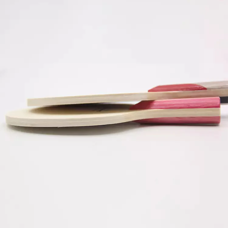 YINHE Mini Ping Pong Table Tennis Blade Racket 7 Ply Wood Blade Paddle (Random Color Handle) - Image 3