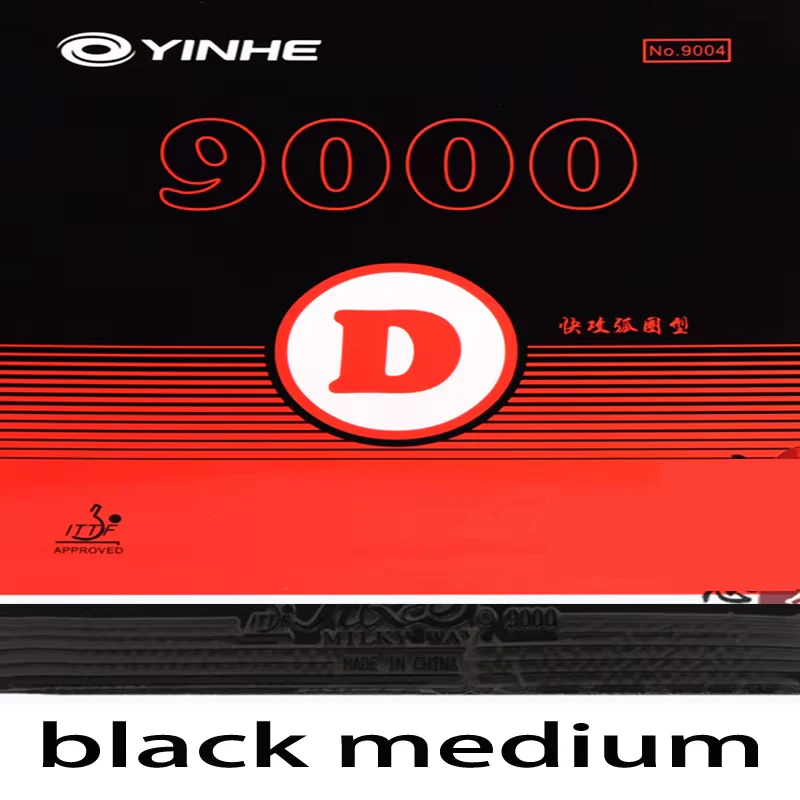 Yinhe-sticky Rubber for Table Tennis 9000D - Black