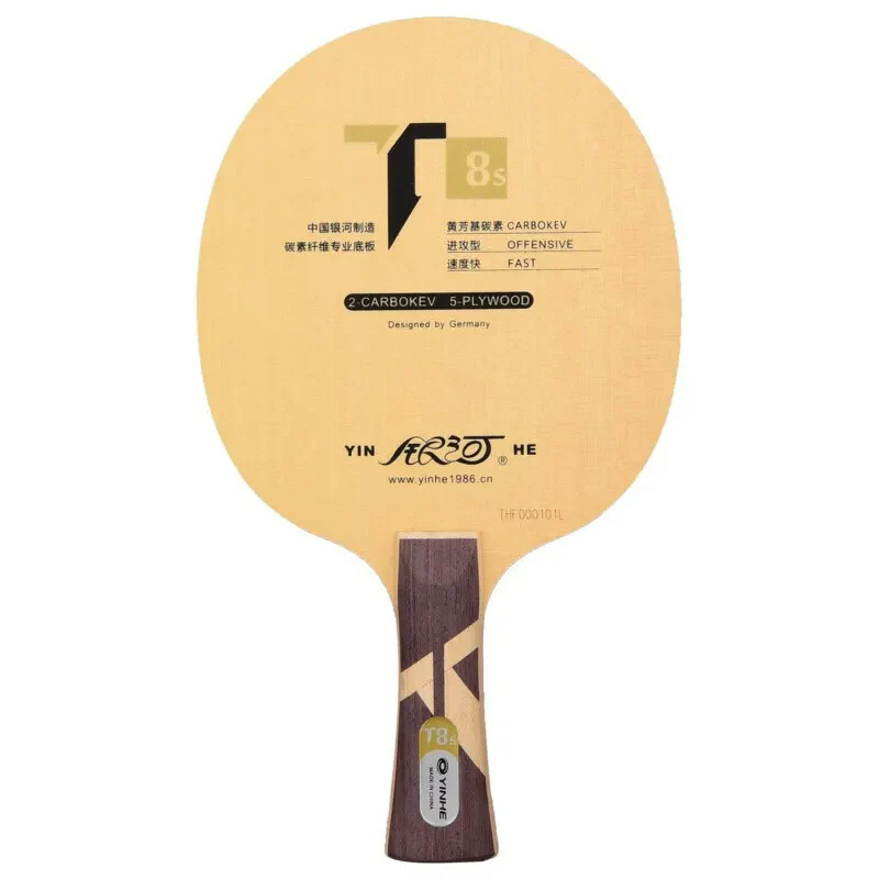 YINHE  T-8s Cypress Huang Fang Carbon Table Tennis Blade - Image 3