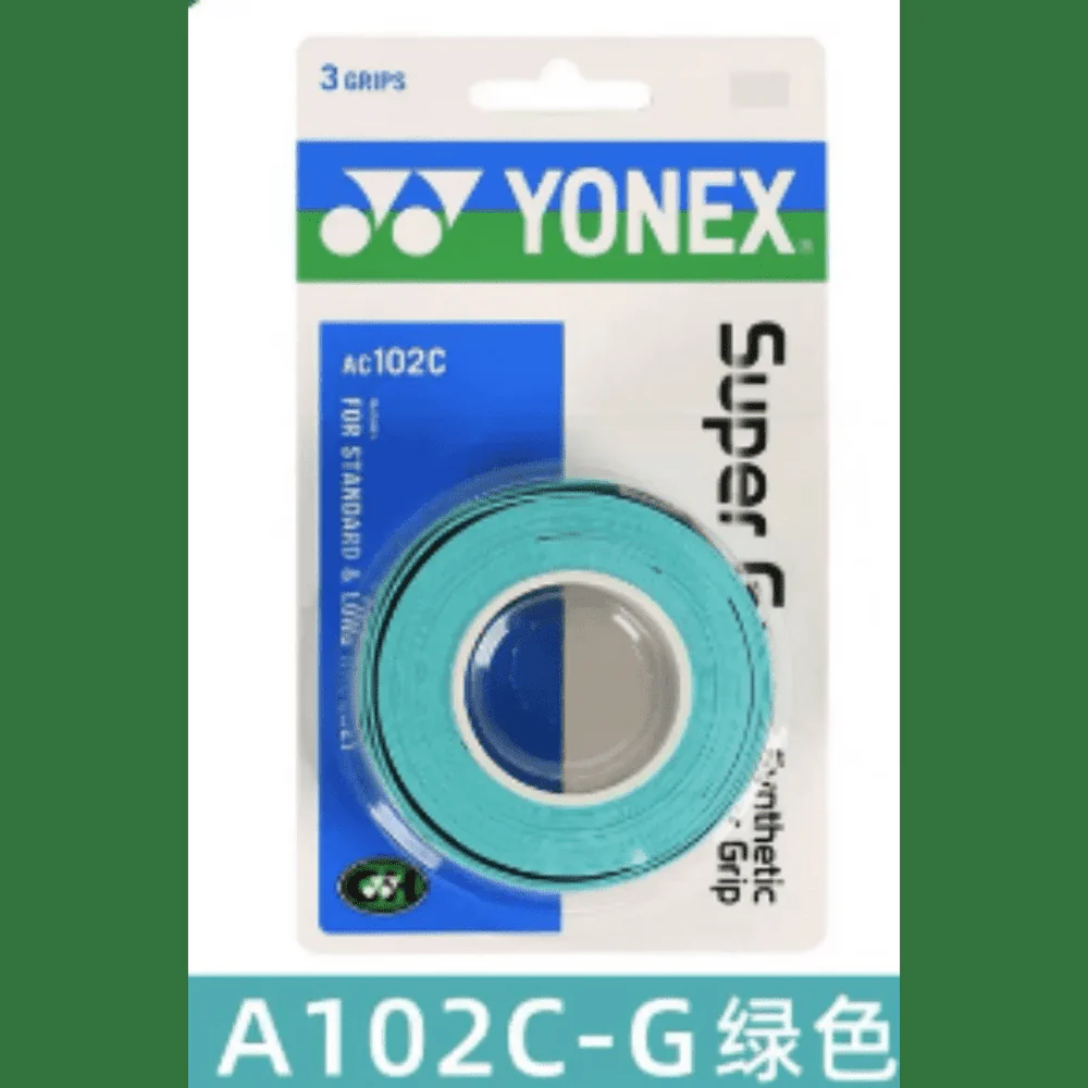 YONEX Super Grap AC102C/EX Over Grip Tape (3 Pack) - BLACK - Image 14