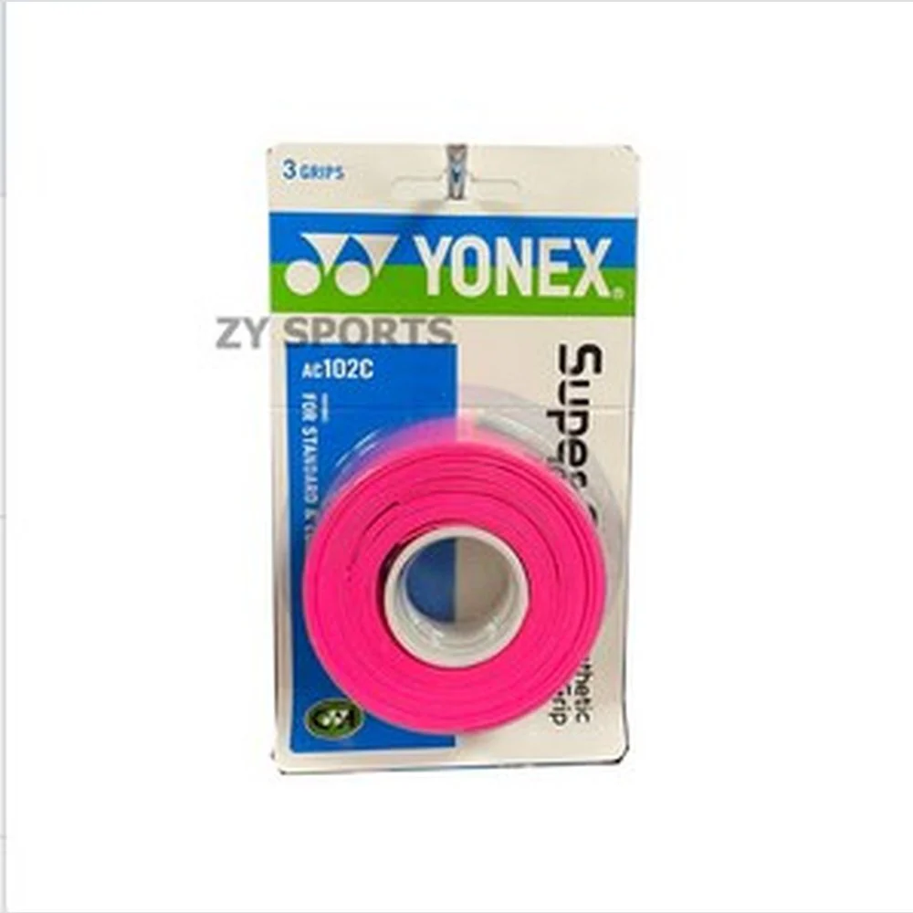 YONEX Super Grap AC102C/EX Over Grip Tape (3 Pack) - BLACK - Image 15