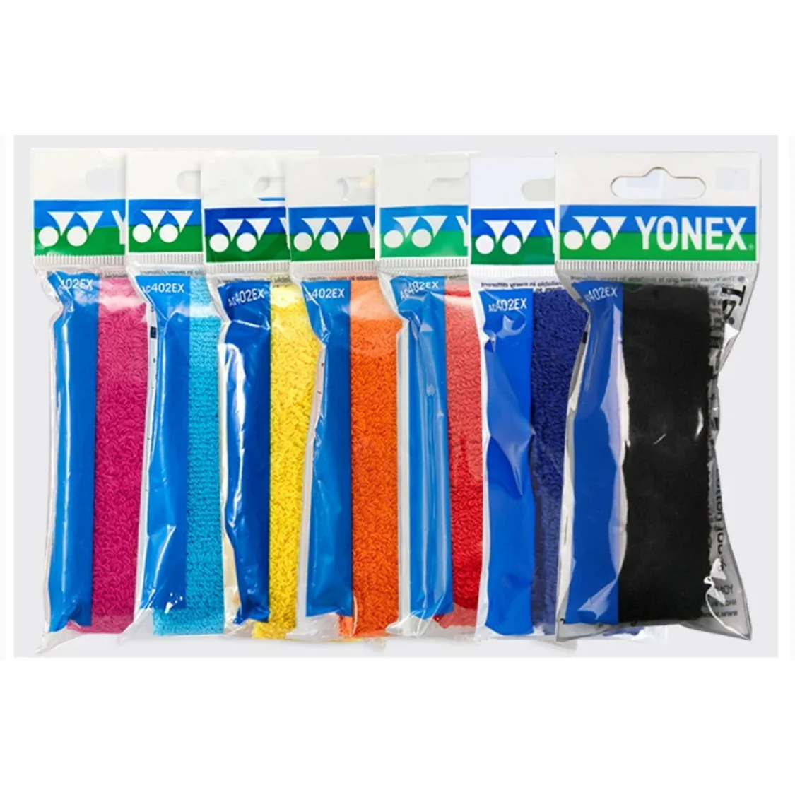 YONEX AC402DX Towel Grip DX Badminton Grip - BLACK - Image 2