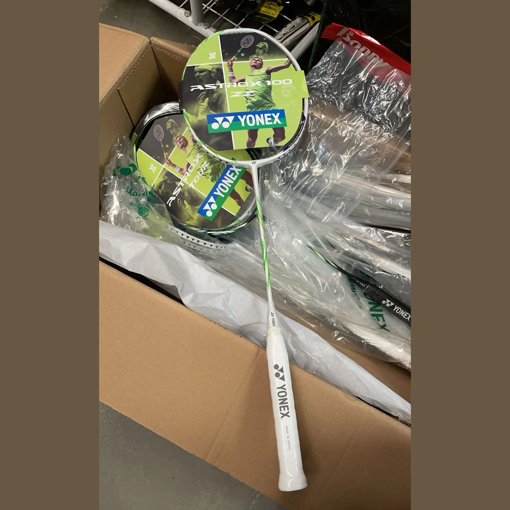 YONEX Astrox 100VA ZZ (Grayish Beige) Badminton Racket