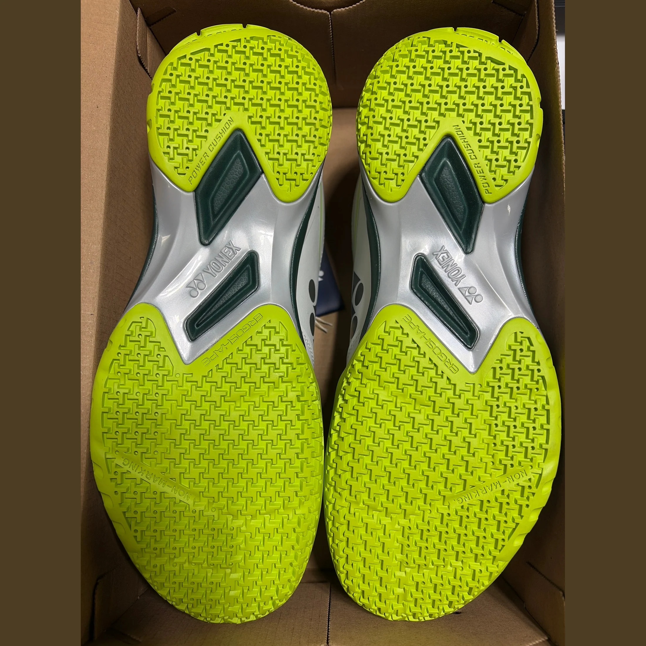 Yonex Power Cushion 65 X VA Badminton Shoes - Grayish Beige - Image 5
