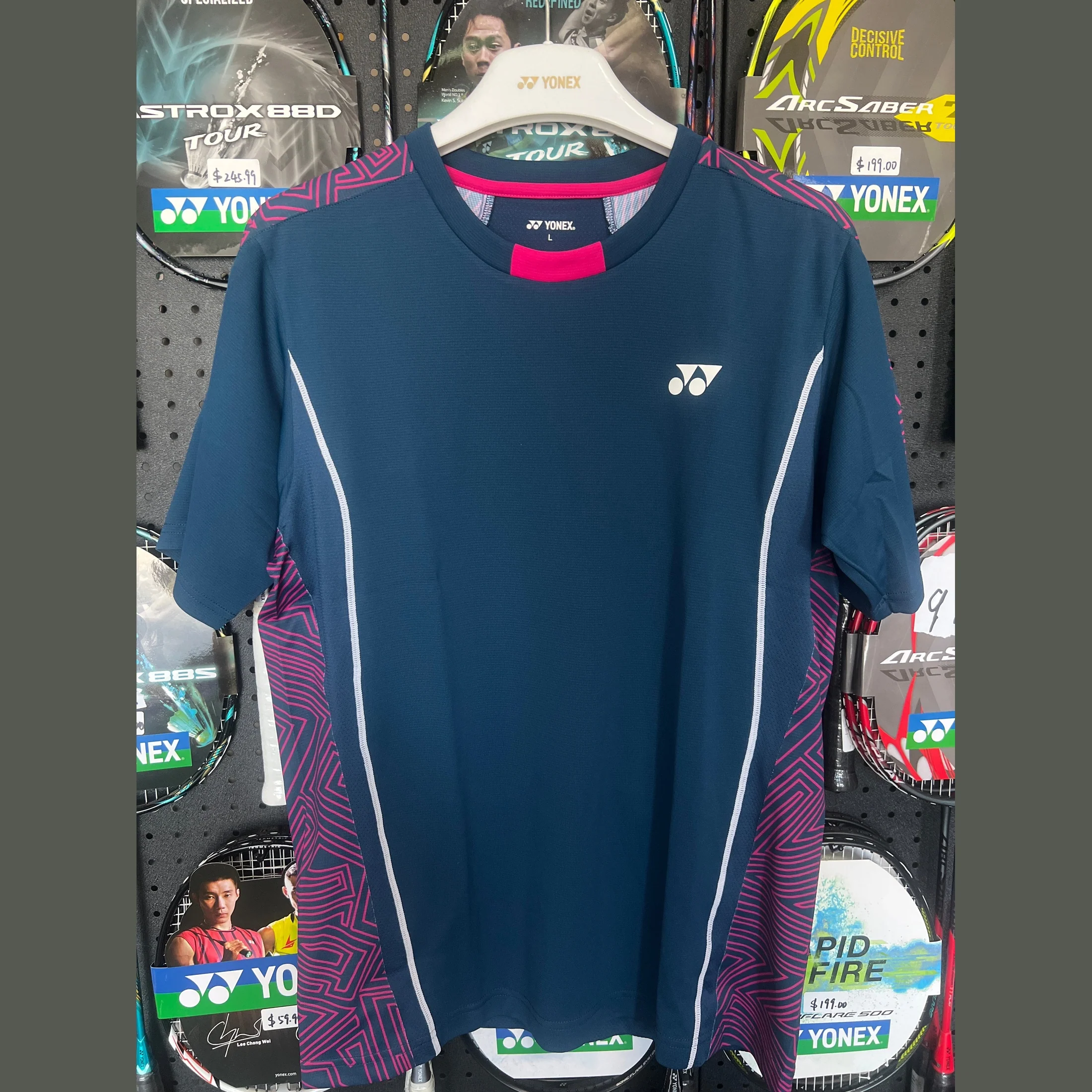 YONEX Badminton Sports Short L Male 110349BCR Badminton Product