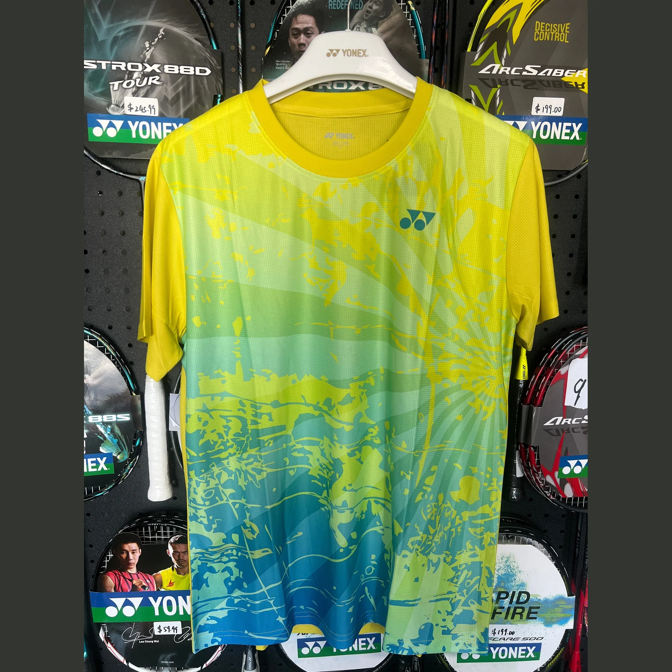 YONEX Badminton Sports T-Shirt Male 115277BCR - Image 3
