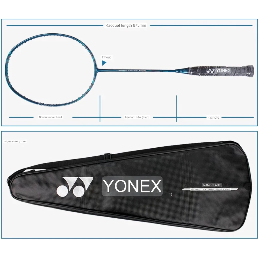 YONEX Nanoflare 800 GAME Badminton Racket 4UG6 Frame Only - Image 5