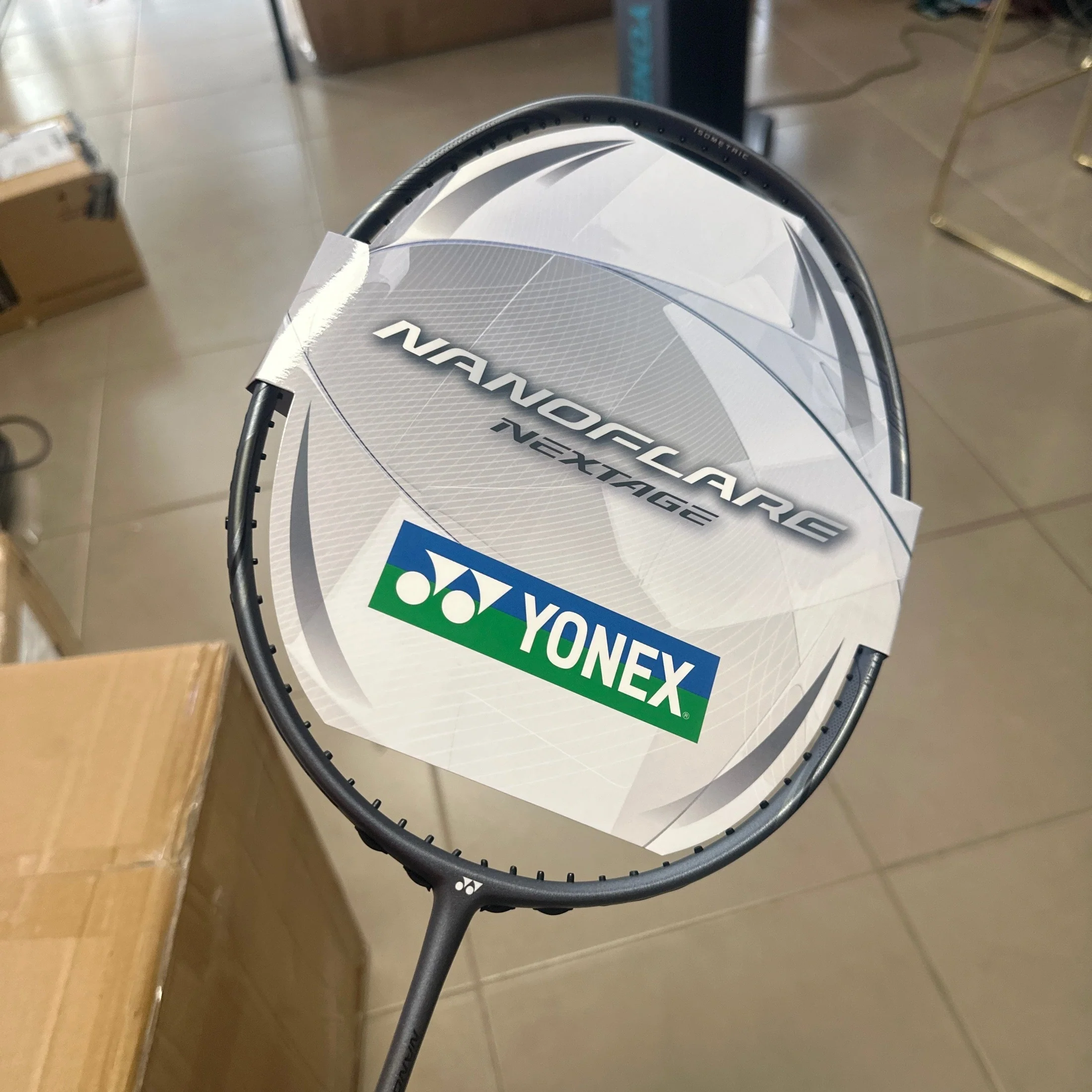 YONEX Nanoflare Nextage Badminton Racquet Dark Gray 4UG5