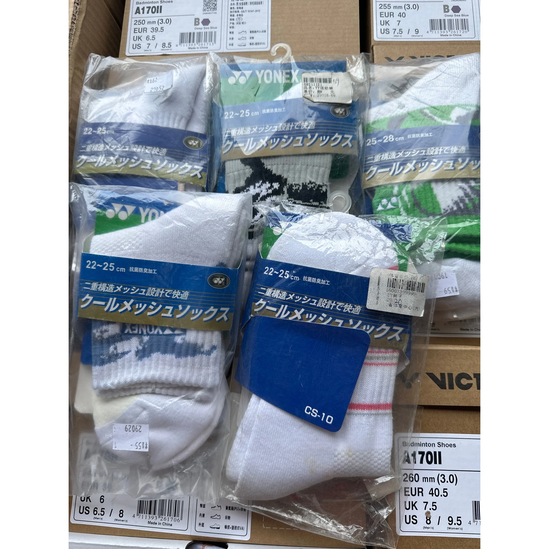 Yonex Sports Socks (CLEARANCE) - pink